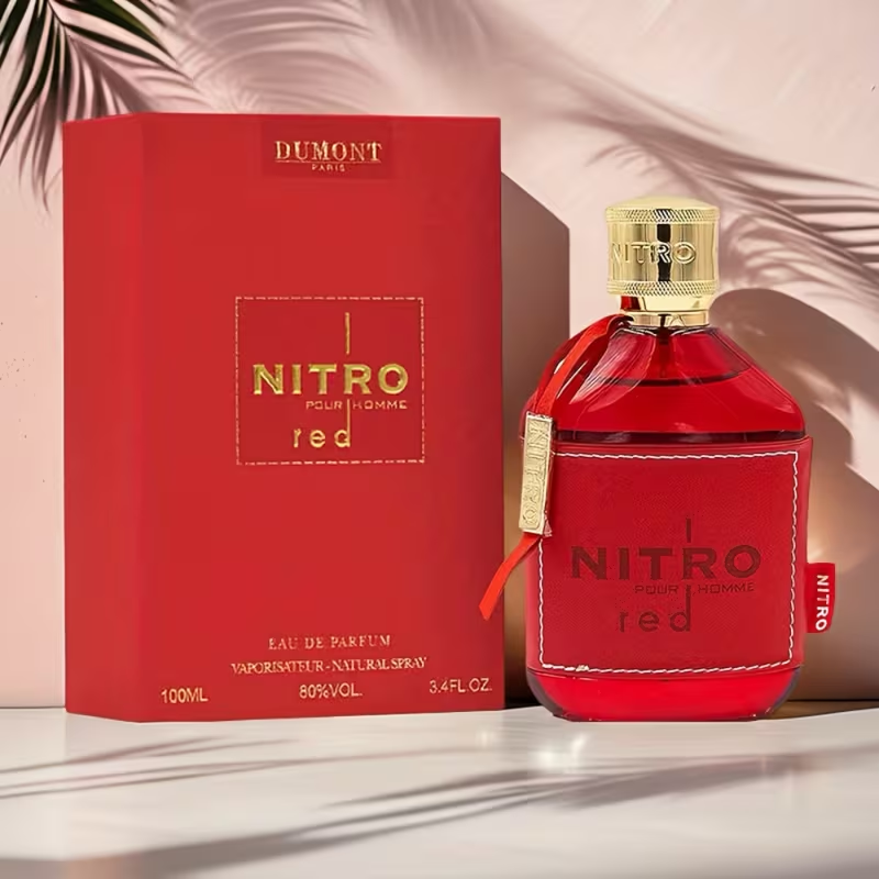 Perfume Fragrance For Men - Dumont NITRO RED - 3.4oz -