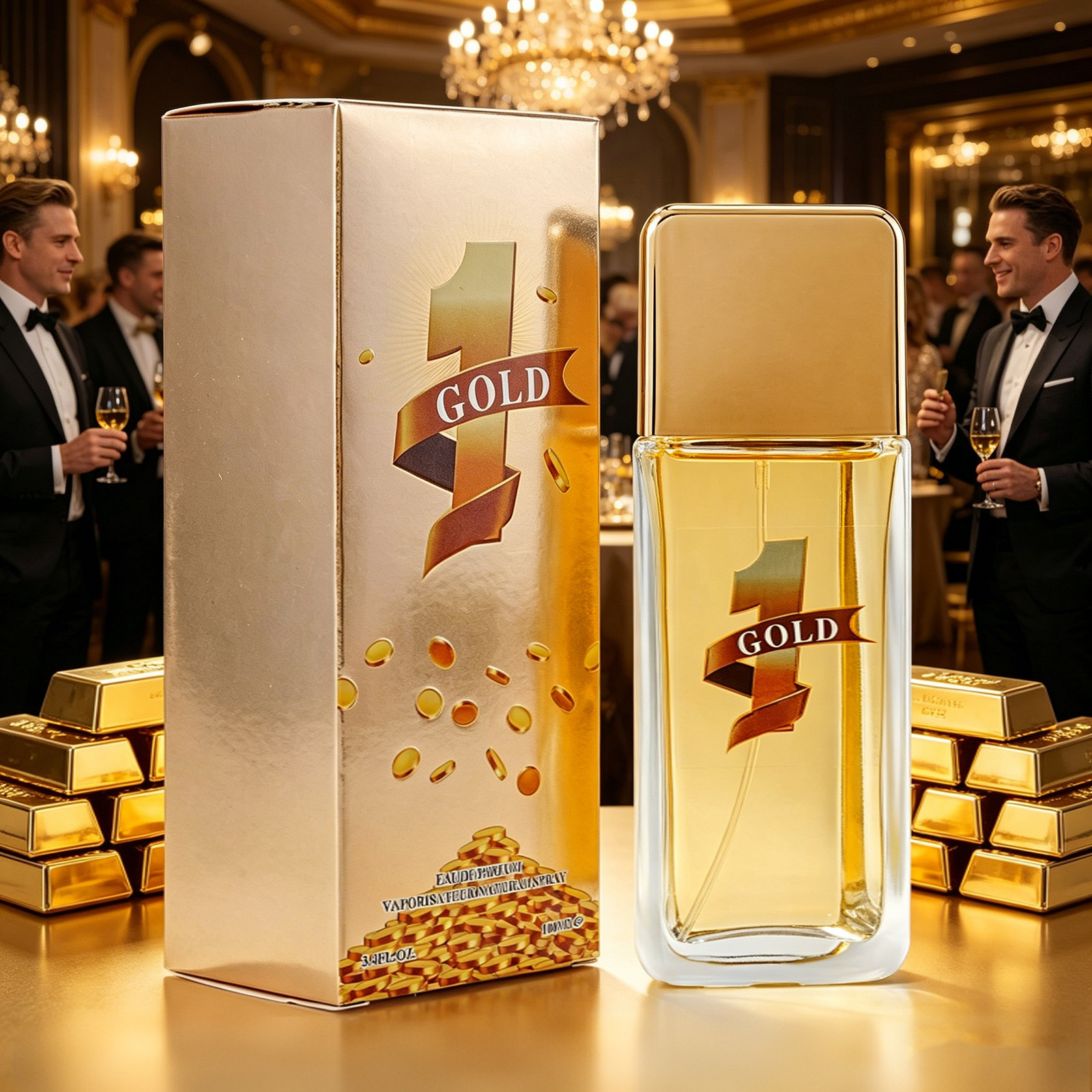 Perfume Fragrance Lasting - 1 GOLD 100ml Men's Perfume EDP