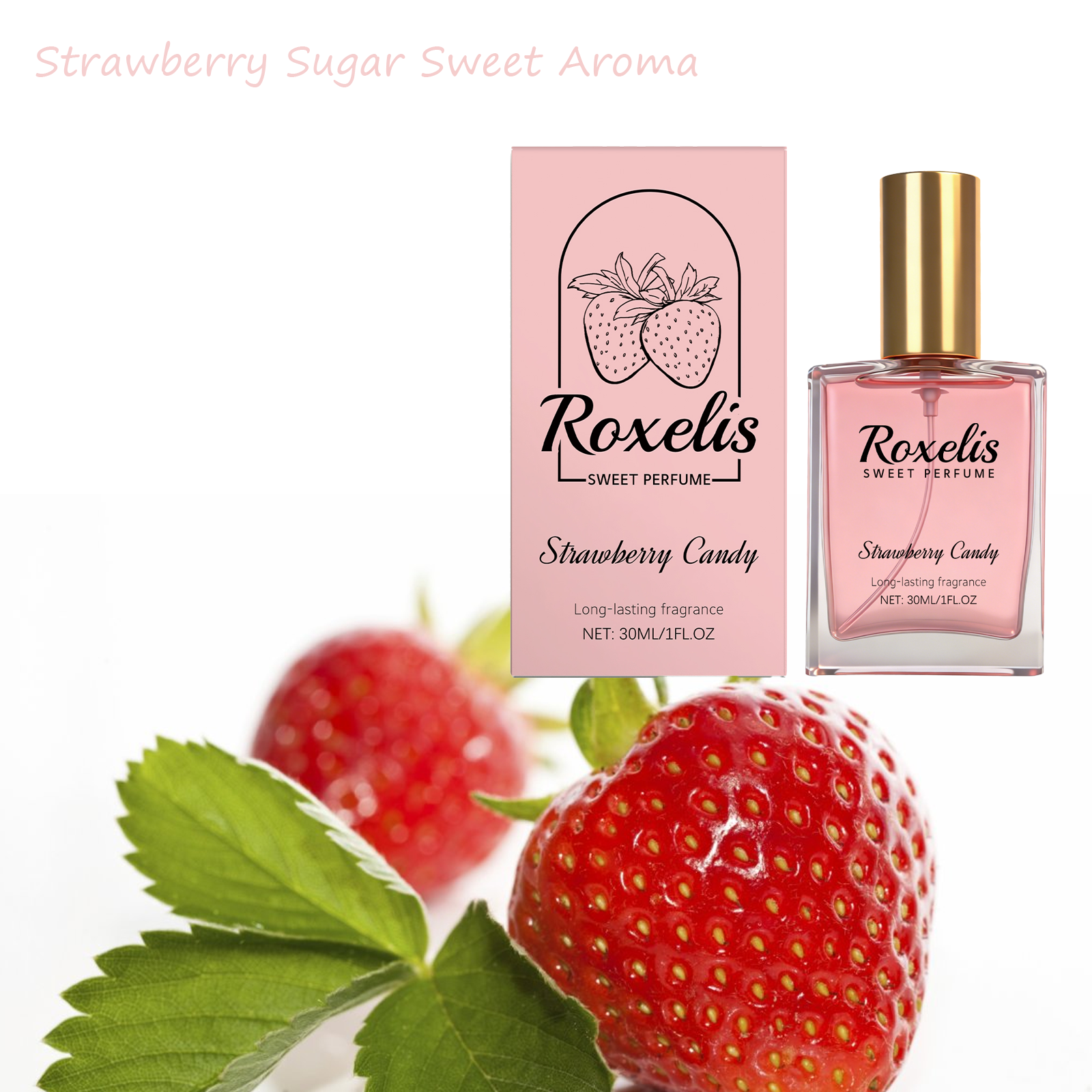 Strawberry Candy Sweet Fragran - Perfume Alcohol Fragrance ulasan dan harga