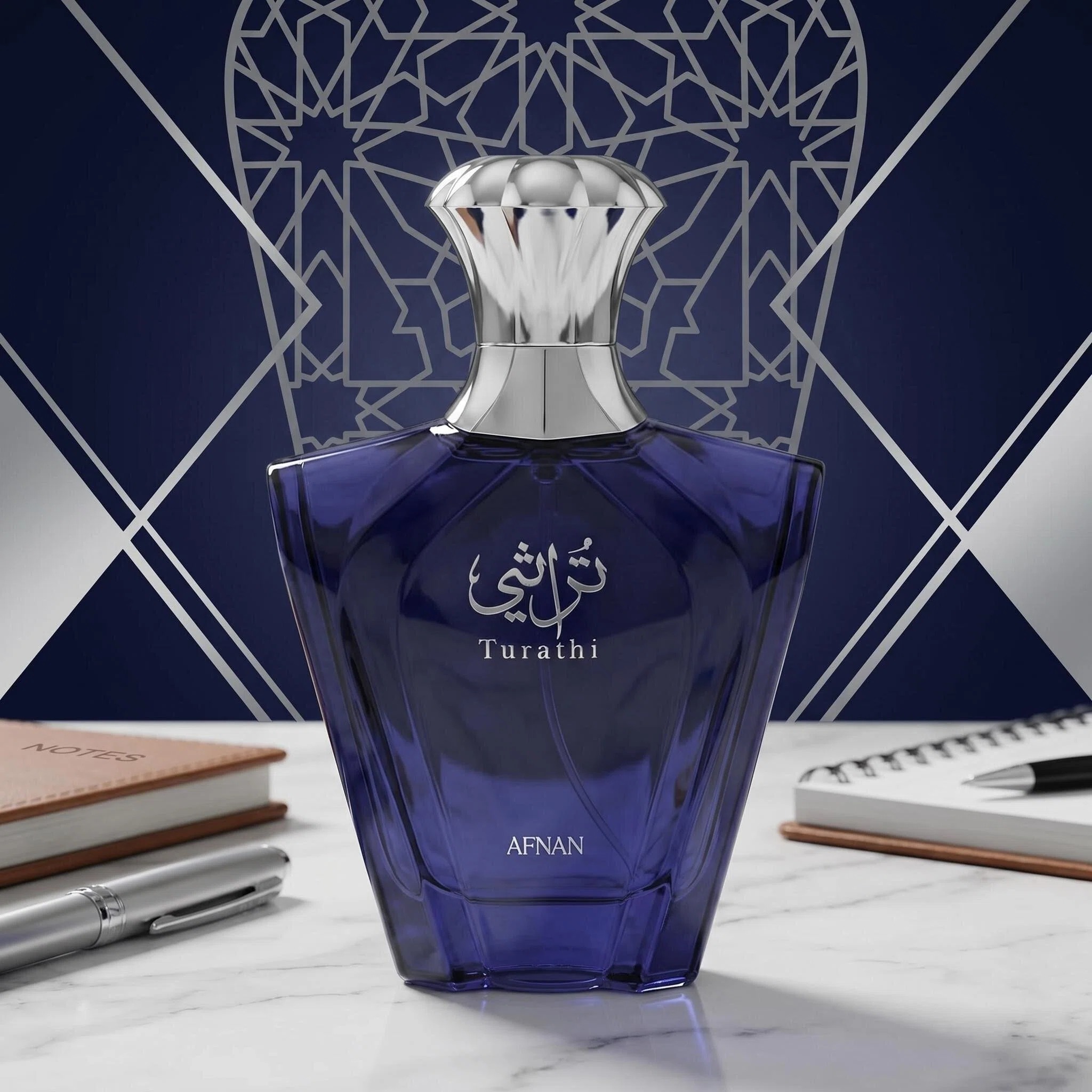 Afnan Turathi Blue Eau De Parf - Perfume Fragrance For Men ulasan dan harga