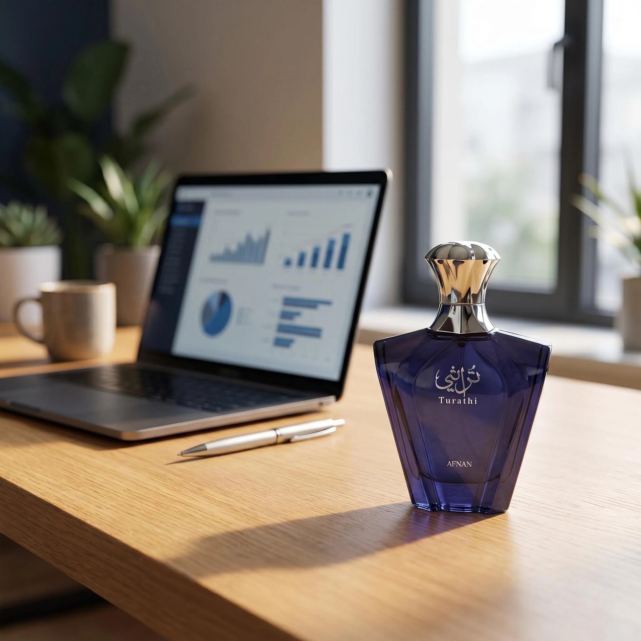 Afnan Turathi Blue Eau De Parf - Perfume Fragrance For Men ulasan dan harga