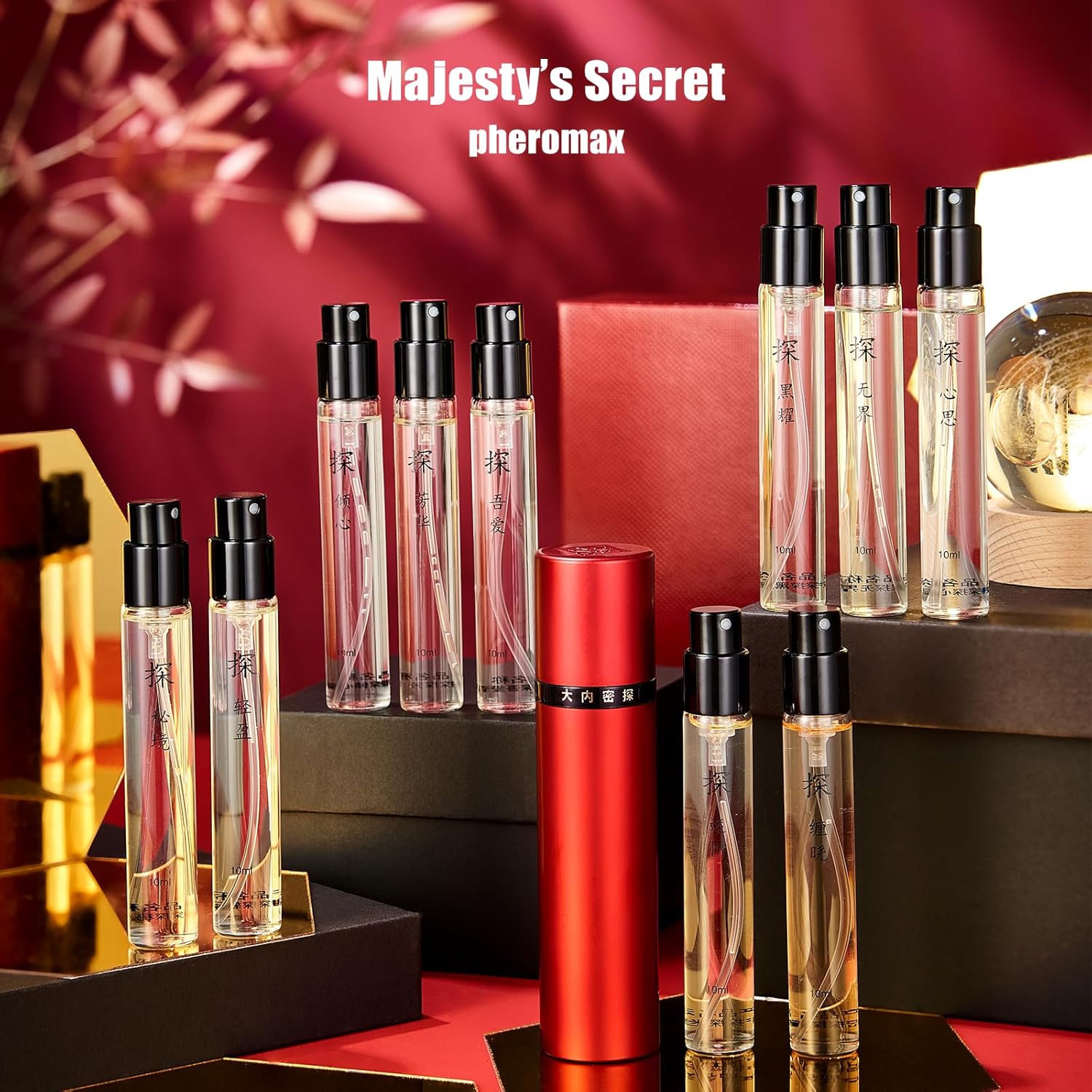 MAJESTY`S SECRET PHEROMAX Perf - Perfume Alcohol Fragrance ulasan dan harga