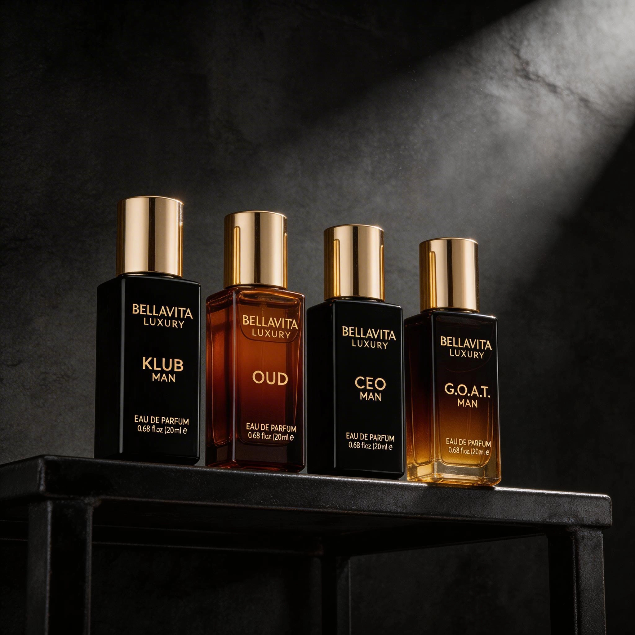 Bella Vita Portable 4x20ml Lux - Perfume Alcohol Fragrance ulasan dan harga